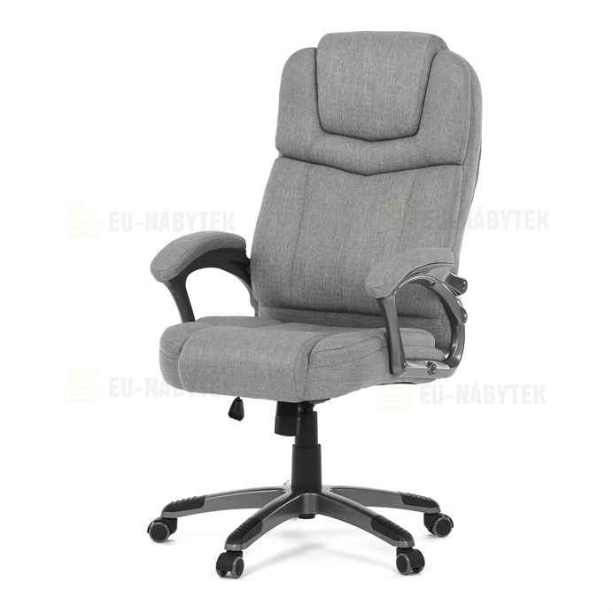 Kancelářské křeslo, houpací mechanismus, šedá látka, KA-C715 GREY2
