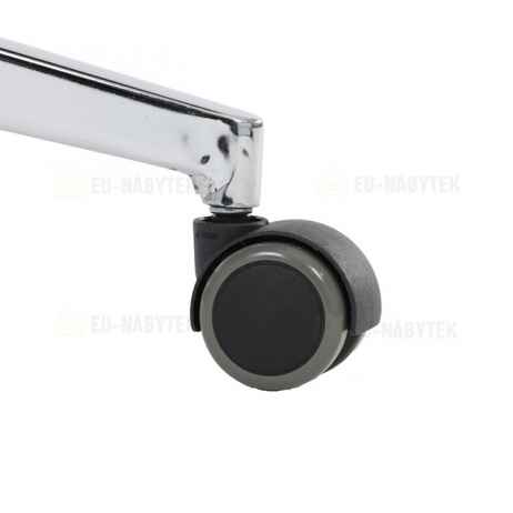 Kancelářské křeslo, houpací mechanismus, šedá ekokůže, KA-D8104 GREY