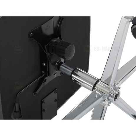 Kancelářské křeslo, houpací mechanismus, šedá ekokůže, KA-D8104 GREY