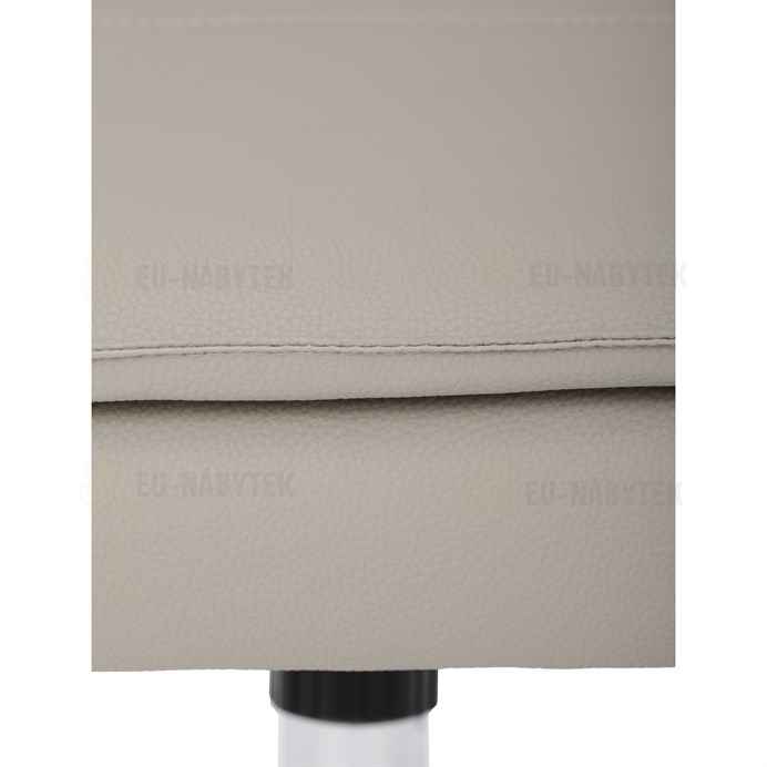 Kancelářské křeslo, houpací mechanismus, béžová ekokůže, KA-D8104 SIL