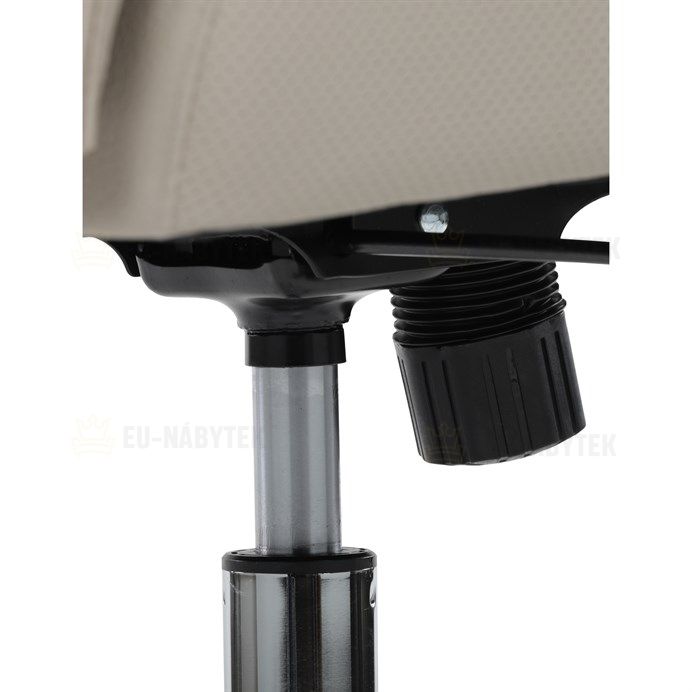 Kancelářské křeslo, houpací mechanismus, béžová ekokůže, KA-D8104 SIL
