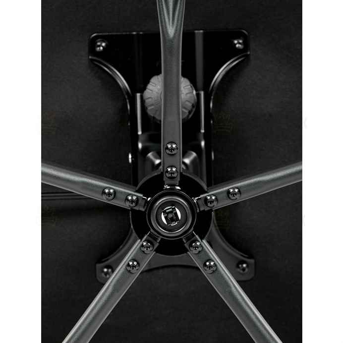 Kancelářské křeslo, houpací mechanismus, modrá ekokůže, KA-Y344 BLUE