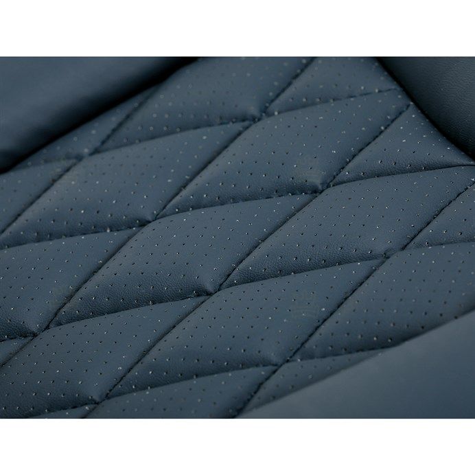 Kancelářské křeslo, houpací mechanismus, modrá ekokůže, KA-Y344 BLUE